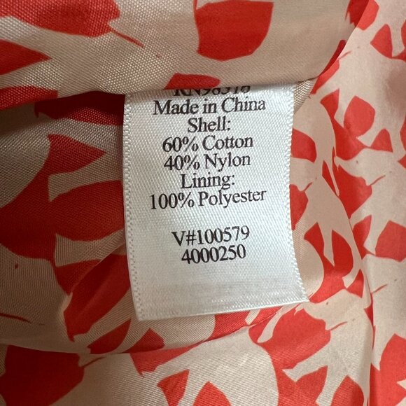 Coldwater Creek Safari Coat Field Jacket‎ Trench Coat Women Size P14 - Picture 9 of 13